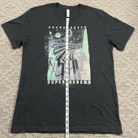 🎸 '23 Soundgarden Band Superunkmown Stairs To The Moon Limited Edition Soft Tee - Picture 10 of 15